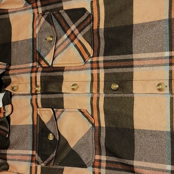 HAWALILI plaid Button-down Long-sleeve Shirt - Picture 2 of 9